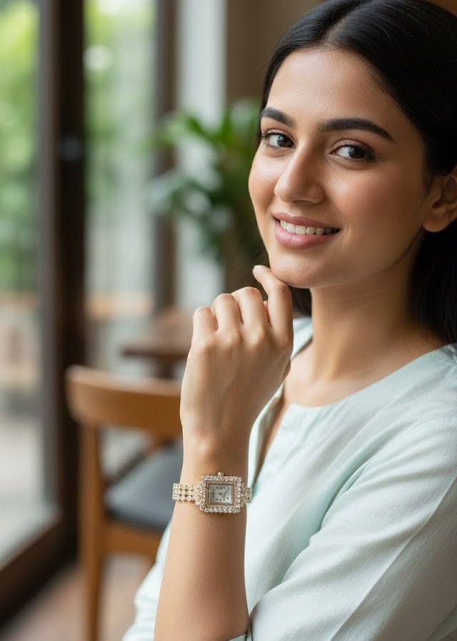 Imperial Square Halo Watch - Barakah Store