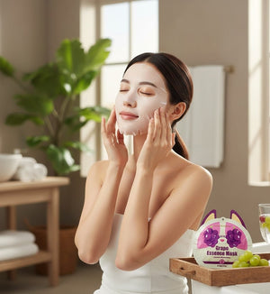 Kiss Beauty - Grape Essence Mask