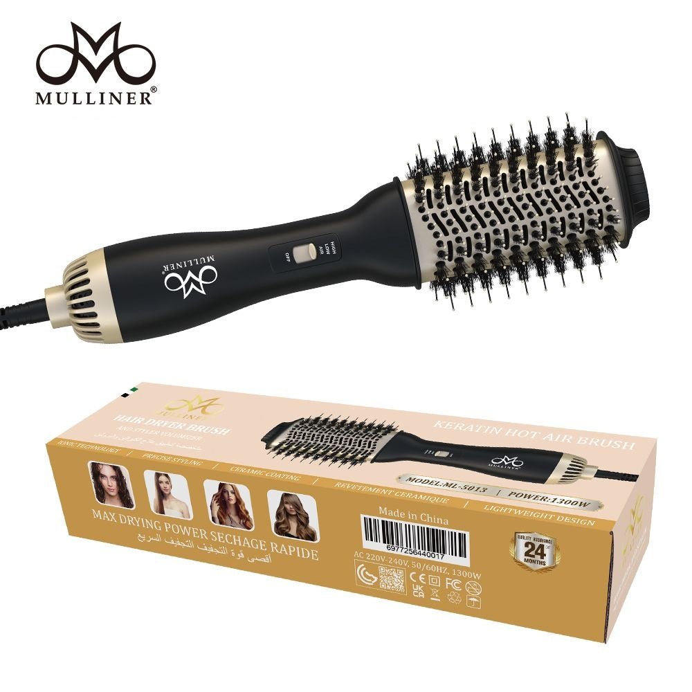 MULLINER - Keratin Hot Air Brush