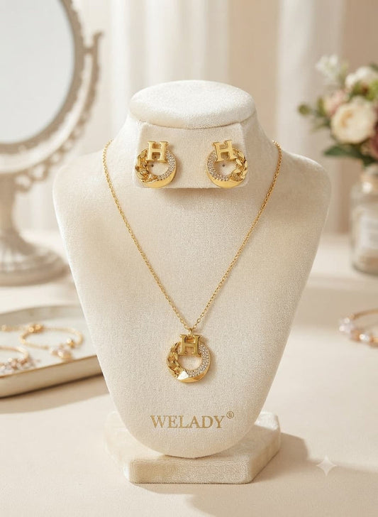 Welady Gold Jewelry Set - Barakah Store