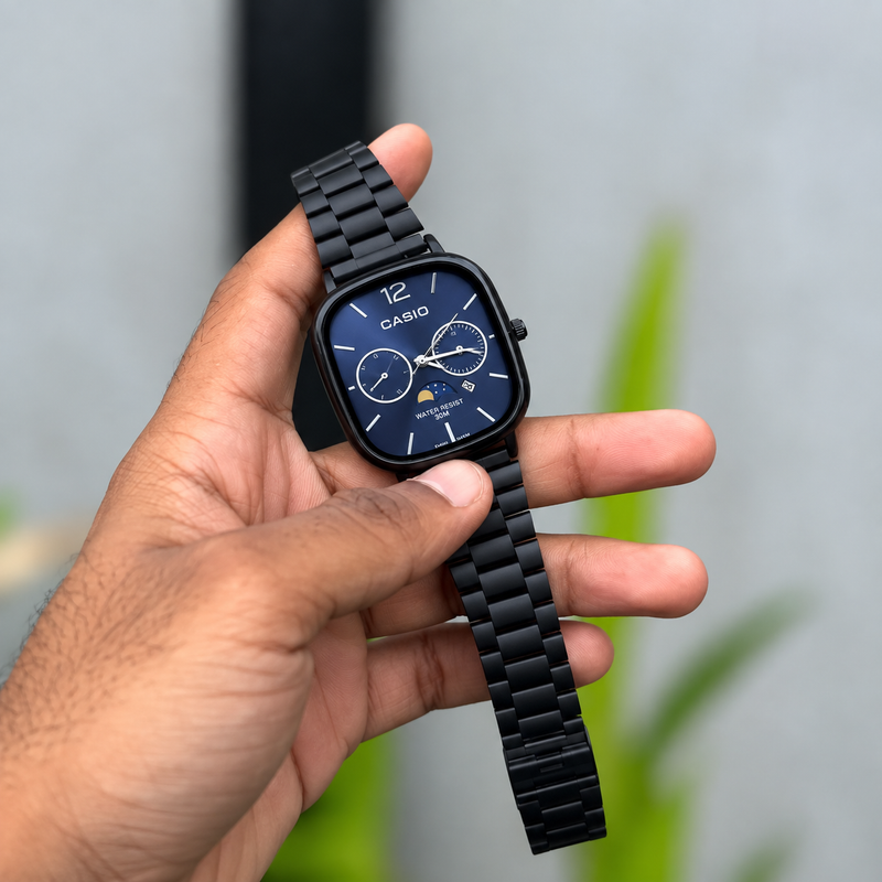 Casio Chrome Watch - Barakah Store