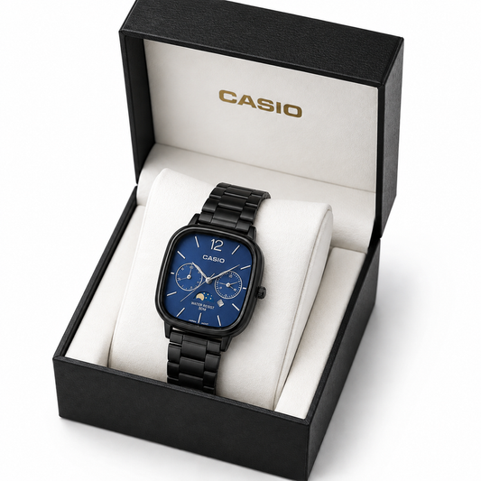 Casio Chrome Watch - Barakah Store