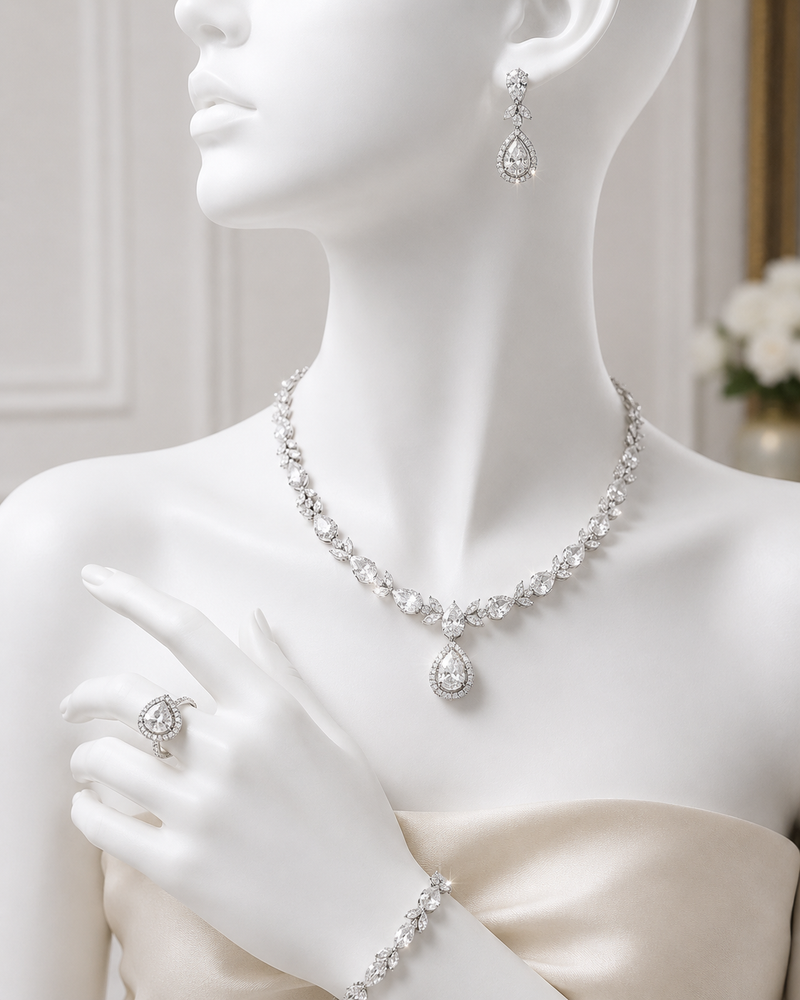 Premium Bridal Jewelry Set - Barakah Store