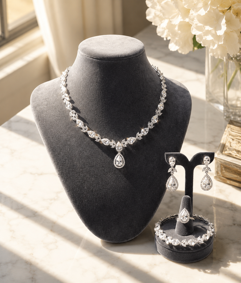 Premium Bridal Jewelry Set - Barakah Store