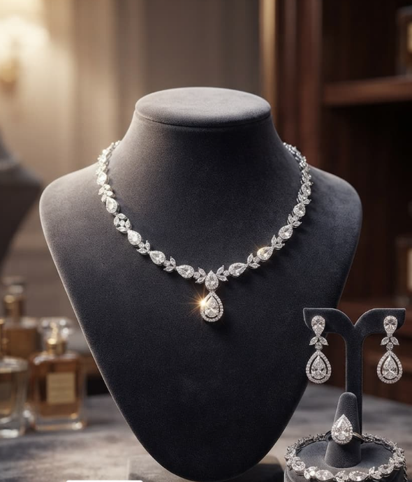 Premium Bridal Jewelry Set - Barakah Store