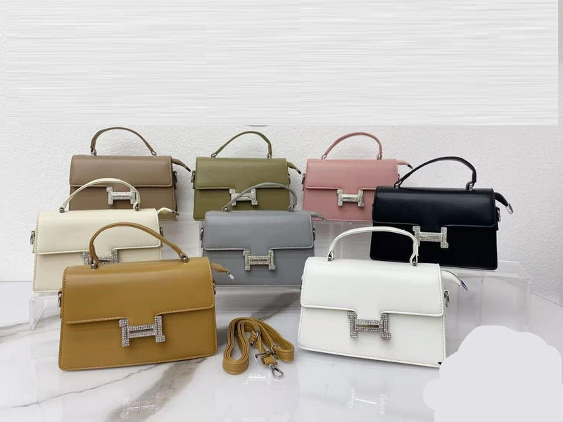 Elegant Structured Top-Handle Bag - Barakah Store