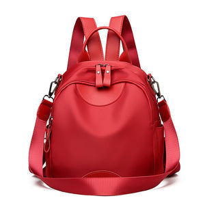 Large Capacity Travel Women's Casual Oxford Cloth Backpack
