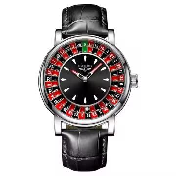 LIGE Roulette Dial Watch - Barakah Store