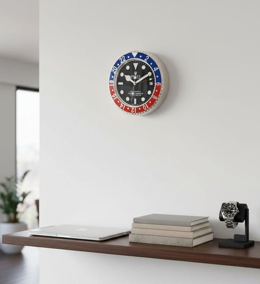 GMT-Style Luxury Wall Clock - Barakah Store