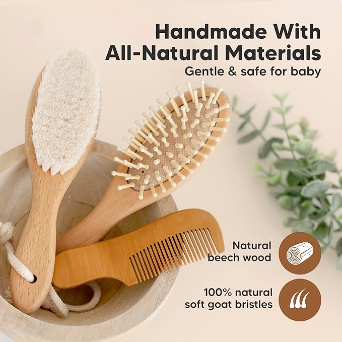 Rovco Baby Comb & Brush Set - Barakah Store