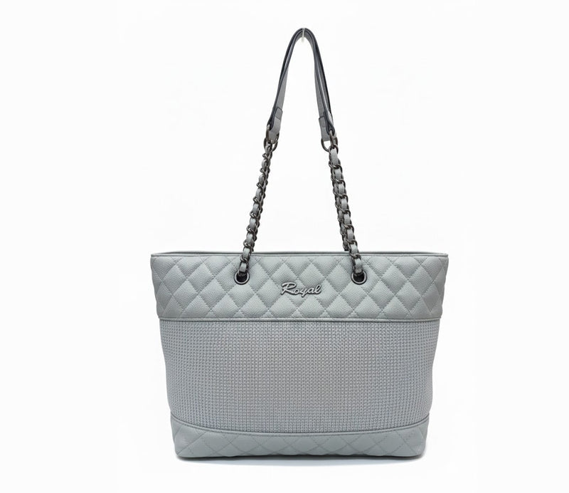 Royal Striped Tote Bag - Barakah Store