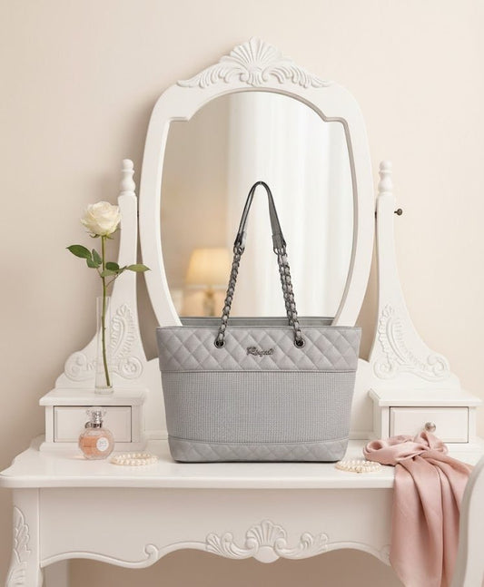 Royal Striped Tote Bag - Barakah Store