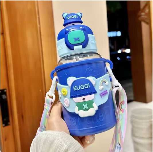 Single Straw Water Bottle - Barakah Store