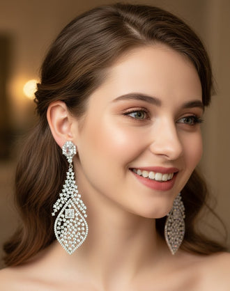 Bloom Royale Crystal Earrings